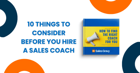 Sales professional meeting with a sales coach — free guide from Sales Gravy on how to find the right sales coach
